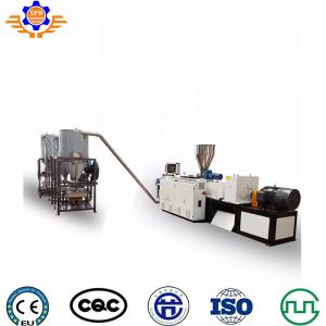 China 260 To 300kg/H Hdpe Granules Extruder Pet Granules Making Machine PP PE LDPE Film Recycling Line on sale