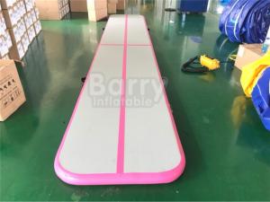 China Inflatable Tumble Track Air Tumbling Mat Home Airtrack Floor Mats Gym Mat For Gymnastics factory
