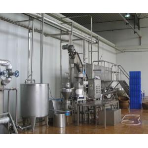 China SUS304 Auto Drink Making Machine / Soya Milk Plant With 6-9 Months Shelf Life factory