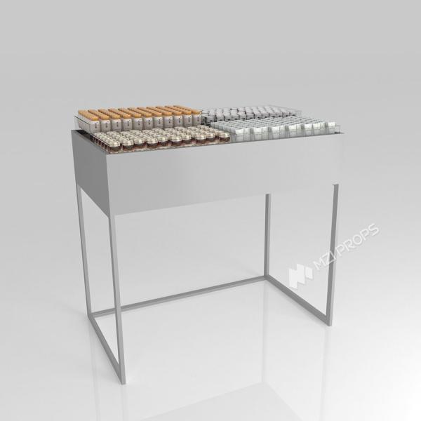 GDR07-XY04 Cosmetic Display Table with 3mm Transparent Acrylic Joint Box and