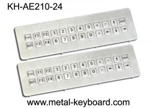 China Vandal resistant Industrial Metal Keyboard , IP65 ss keyboard Water proof long life factory