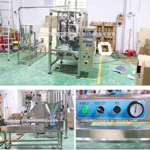 Automatic chemical formula dishwashing liquid Packaging Machine 220V / 380V