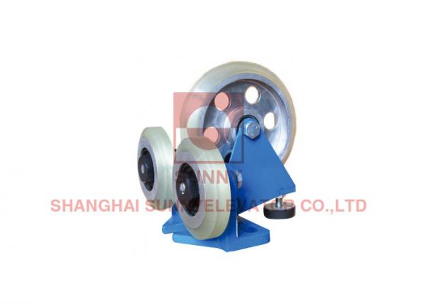 China ISO Elevator Spare Parts Lift Roller Guide Shoe / Wheel Diameter 10mm * 2 factory