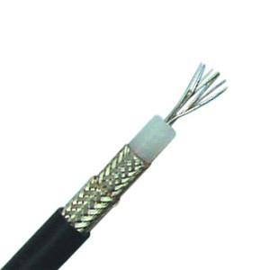 China RG 214 Low Loss Coaxial Cable 50 Ohm 7.24mm Solid PE with 7 × 0.752mm Silver Plated Copper on sale