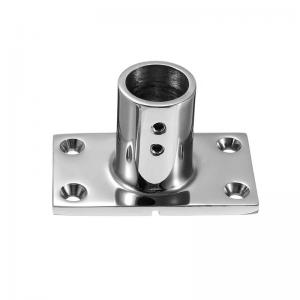 China Marine 22 mm 25 mm Stainless Steel 90 Degree Hand Rail Fitting for Boats Accessories on sale