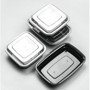 Transparent PP Customize Packing Boxes Disposable Take Away Containers