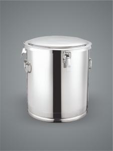 China Cow Use Stainless Steel Milk Bucket , Stainless Steel Milk Pail For Farm factory