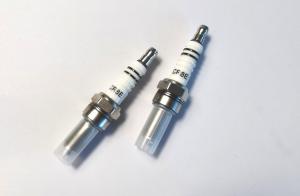 China Tricycle Motorcycle Engine Parts Spark Plugs CR8E Black / Whtie / Orange Colors Available on sale