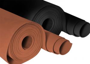 China PVC NBR Black Rubber Insulation Sheet Self Adhesive Waterproof factory