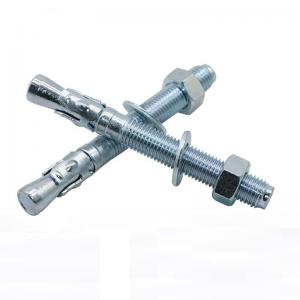China Size M6-M24 Zinc Plated Carbon Steel Sleeve Expansion Anchor Bolt for Concrete factory