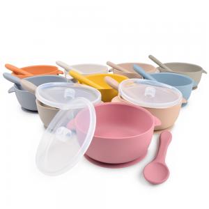 China Lightweight Leak Proof Silicone Feeding Bowl For Baby And Pet on sale