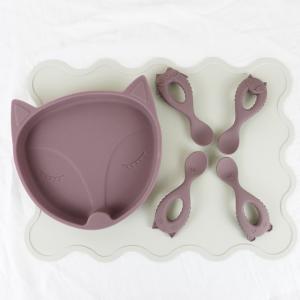 China BPA Free Waterproof Kids Silicone Placemat Non Slip Reusable table mat For Baby Feeding factory