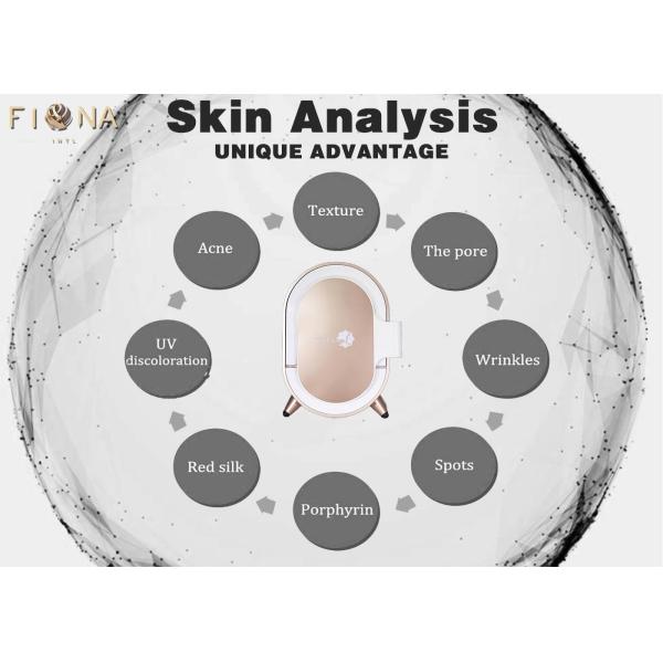 Smart RGB Magic Mirror Skin Analyzer Machine 3d Face Camera For Auto Skin Analysis