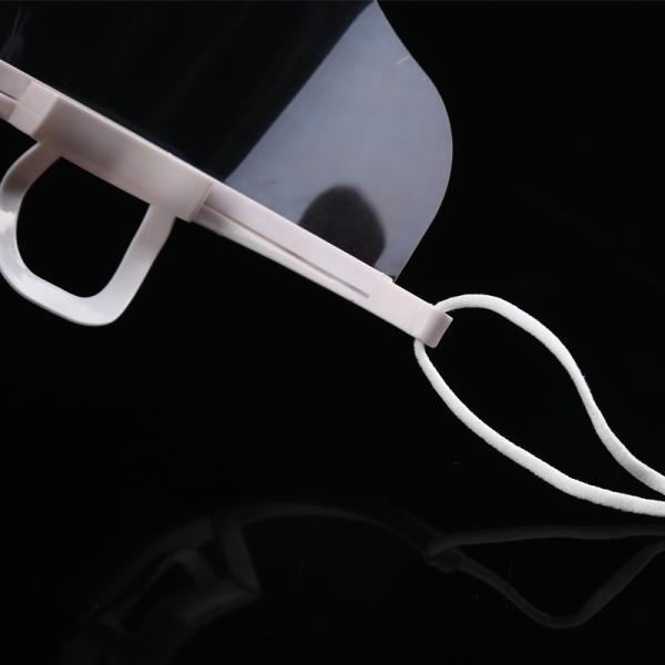 Earloop Style Transparent Plastic Face Cover For Chef