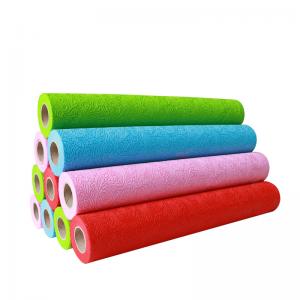 China OEM Wrapping Flower Material Embossed Non Woven Fabric In Different Colors on sale