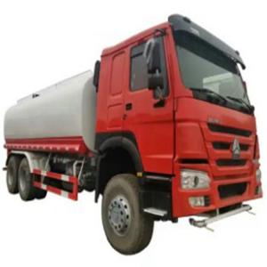 China SINOTRUK 20 Cubic 20cm3 6X4 10 Tires Garden Fire Sprinklers Water Tanker Trucks Round Shape Road Cleaning Truck factory