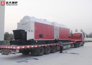 China 4 Ton Steam Wood Fired Boiler 94 °C Hot Water Temperature For Feed Processing factory