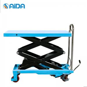 China Semi Electric Hydraulic Table Lifter Cart  Insulating 798mm Lifting Height on sale