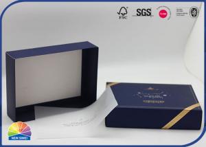 China Customized CMYK Hot Stamping Paper Gift Box Matt Lamination For Towel Clothing factory