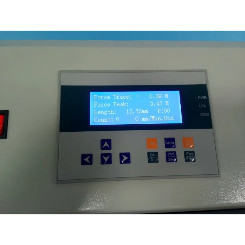 UP-4001 Precision and Versatile Leather Lastometer Cracking Tester Compliant with Standards