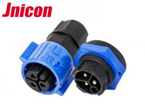 China M19 3 Pole Waterproof Plug And Socket Cable Connector IP68 Wire To Board For Power LED on sale