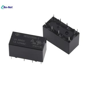 China HFD27-012-S Electronic components Support BOM Quotation 12VDC 2A 8pin relay HFD27-012-S factory