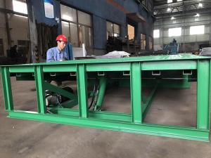 China Stationary Hydraulic Dock Ramp DCQ6-0.7 Loading Capacity 6 Tons factory