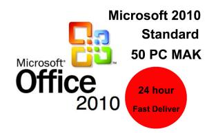 China Standard 50pc  Office Professional Plus 2010 Activation Code 32 Bit on sale