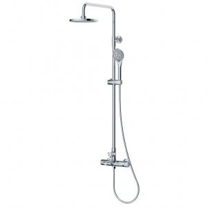 China Contemporary ABS Hand Shower / Chrome One Handle Automatic Mixer Taps factory