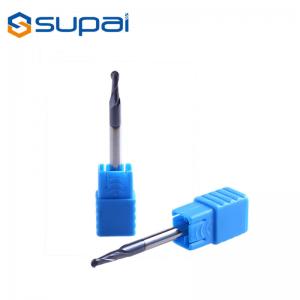 China HRC55 4 Flute Carbide Ball Nose End Mill Manufacturer In China for CNC Milling factory
