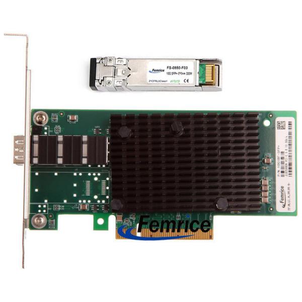 10Gbps Single Port Gigabit Ethernet PCIe x8 Server NICs Intel 82599 Chipset