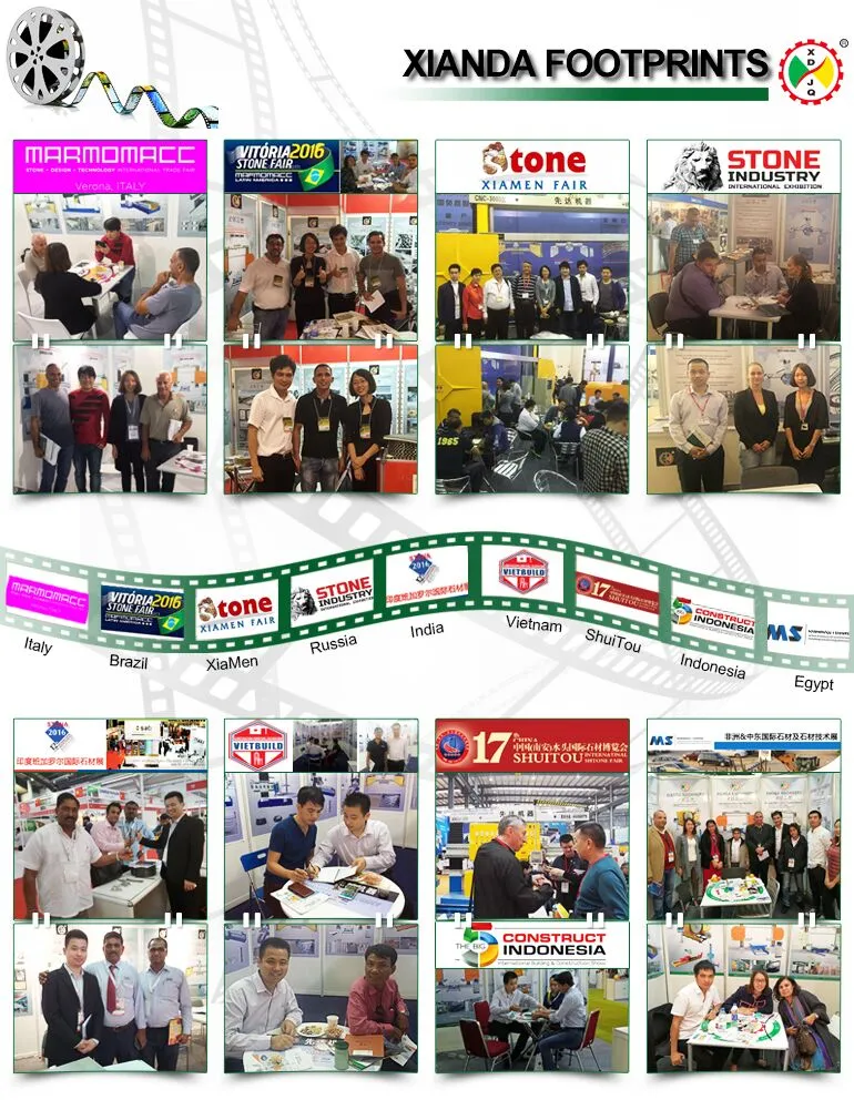 Automatic CNC Stone Carving Machine for Granite Marble Quartz