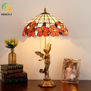 China Pure Copper Shell Lamp Art Retro Garden Bedroom Living Room Decorative Table Light factory