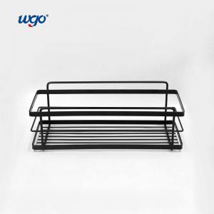 China SS201 Wall Bath Accessories Chrome Holder For Shower 10kg Loading Kitchen Wall Rack on sale