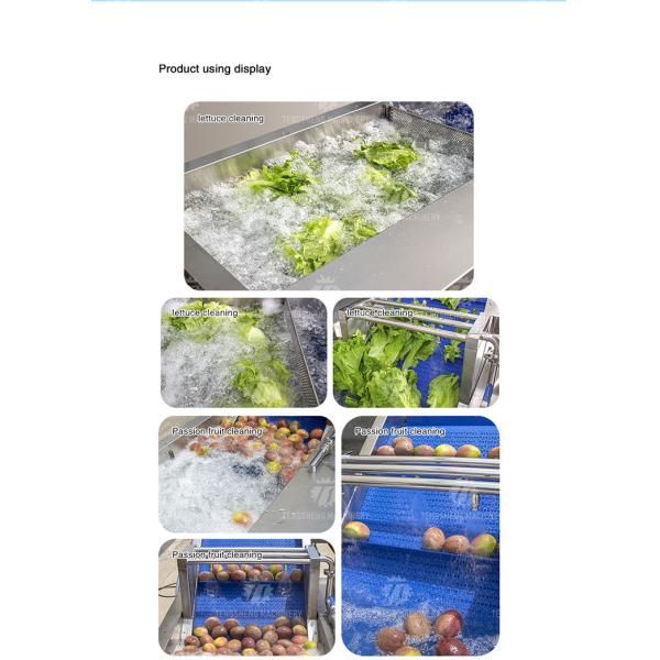 Canteens Turbidity Reduce Fruit And Vegetable Washing Machine Sediment Discharge
