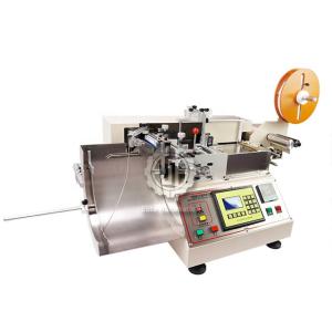 China Hot / Cold Trademark Automatic Webbing Cutting Machine 1-12.5cm Cutting Width factory