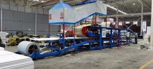 China Heat Insulation Sandwich Panel Production Line For Compound Insulated Roof Panel factory