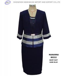 China Elegant Women suit jacket with pencil skirt factory