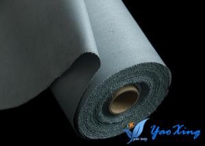 China SGS Silicone Coated Fireproof Fiberglass Fabric Width 100cm For Pipeline factory