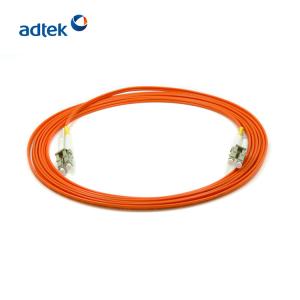 Optical CATV OM1 Multimode Fiber Patch Cord Duplex LC UPC To LC UPC