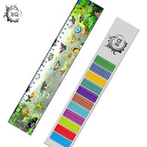 China Custom 3D Stationery Lenticular Ruler With Logo Promotional Gift factory