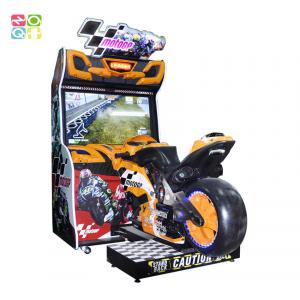 China Linkable Moto GP Racing Simulator 1 Player 42 TV Simulating Arcade Game Machine factory