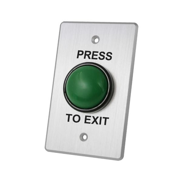 Flat Mushroom Press to Exit Push Button for Door Exit Access Control