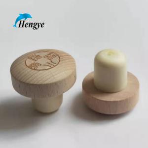 Buy cheap Wooden stopper for wine bottle Natural Wooden Cork Stopper Wine Bottle Stopper from wholesalers