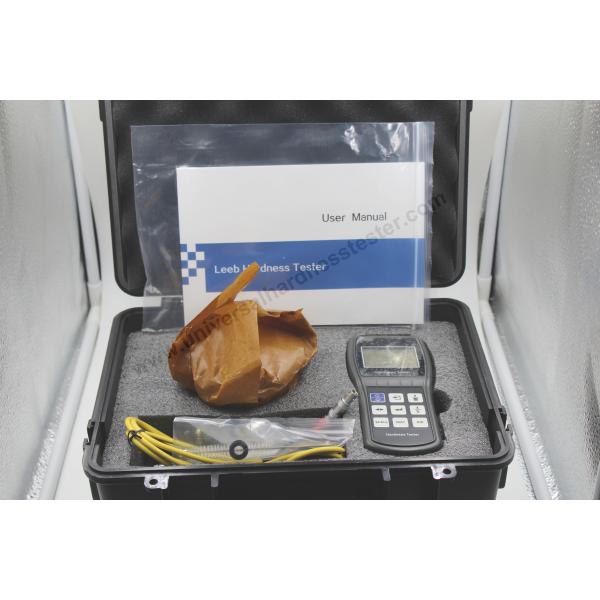 Portable Digital Rebound Leeb Hardness Tester HARDY P130 HL, HB, HRB, HRC, HRA, HV, HS Built-in Printer USB PC Software