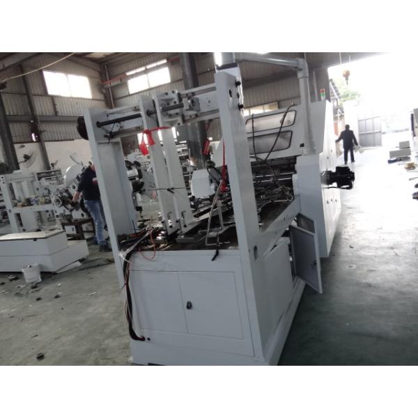 Twisted Handle Kraft Paper Bag Making Machine with Pneumatic or Hydraulic Lifting Structure#20-80 Pcs/Min Paper Bag Make