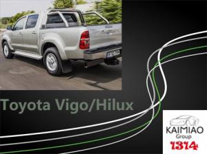 China Toyota Hilux / Vigo Electric Side Steps , Black Auto Truck Running Boards on sale