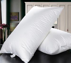 China Duck Down and Feather Pillow Insert , Feather Down Pillows for Hotel or Home factory