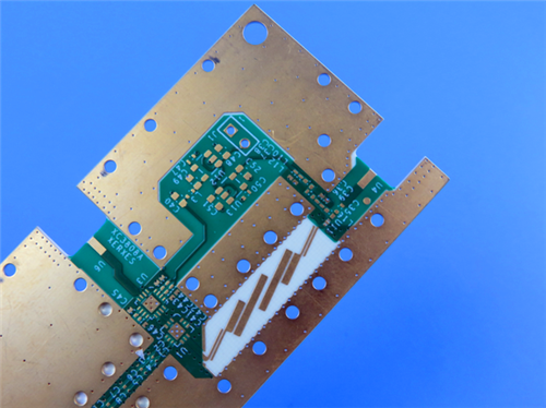 China RO4360G2 32mil substrate Double-Sided Copper Clad Laminate built for RF Microwave Multi Layer Hybrid PCB factory