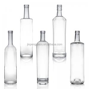 China Glass Base Material 12 oz High Flint Beverage Water Beer Glass Bottle With Aluminum Cap factory